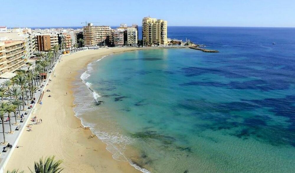 Torrevieja View from Sky