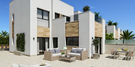 New 3 Bed, 2 Bath, 1 WC Detached Villas with Private Pool in Benijofar