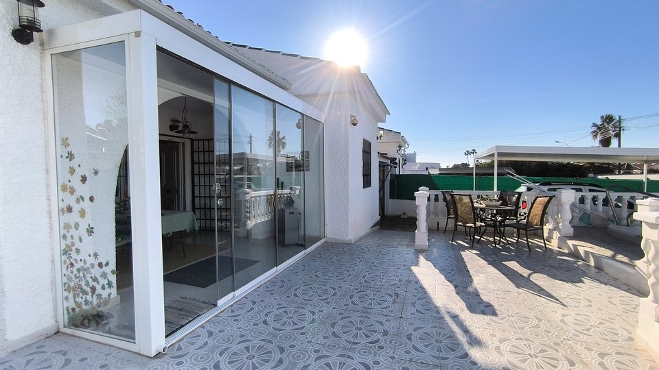 Restyled Contemporary 3 Bed, 2 Bath Villa with Pool, Garage in El Chaparral, Torrevieja