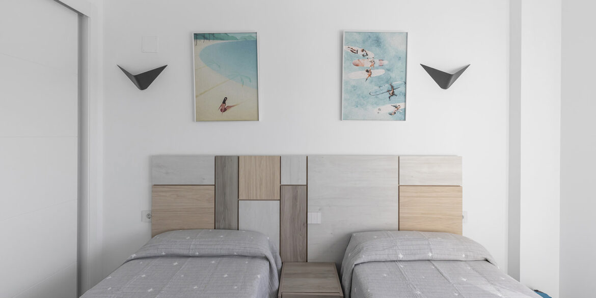 Posidonia y panorama mar