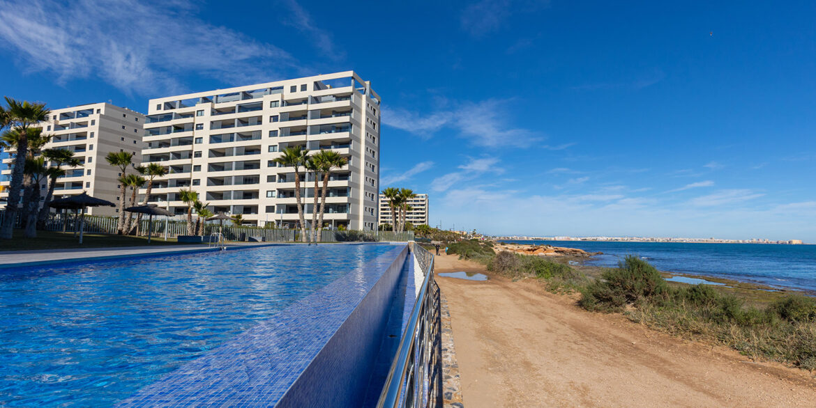 Posidonia y panorama mar