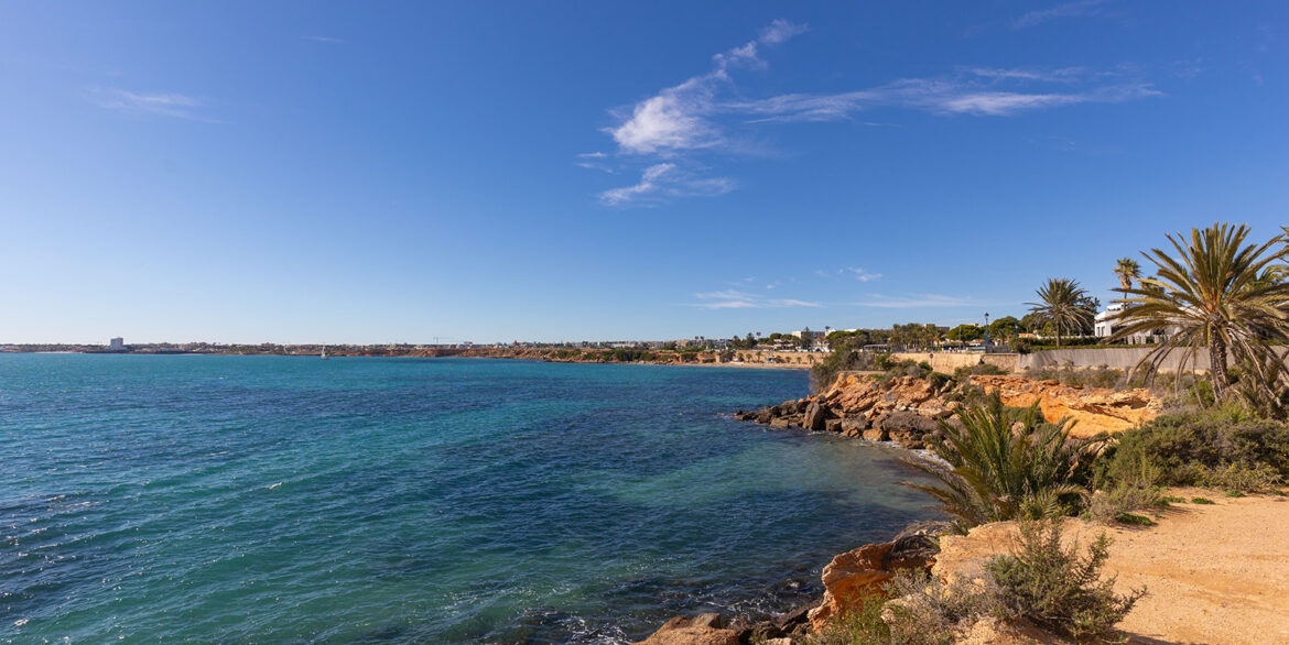 Posidonia y panorama mar